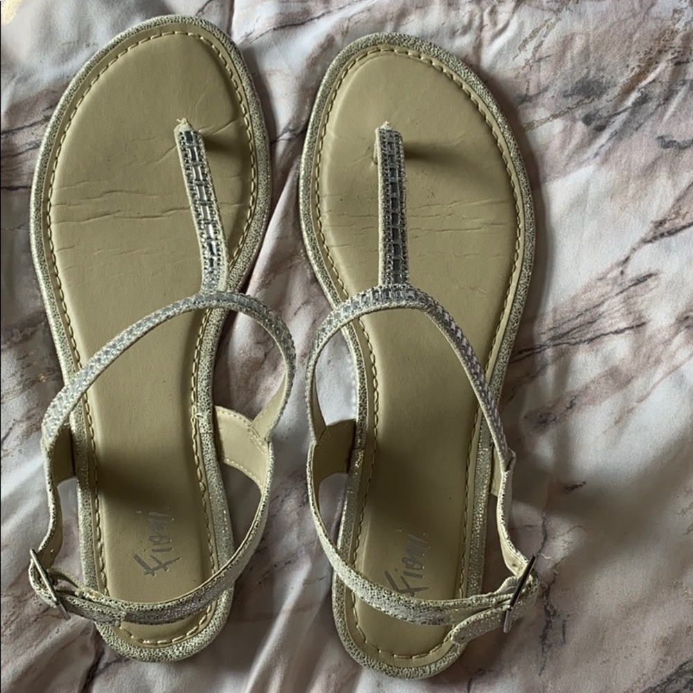 Silver, Fioni sandals